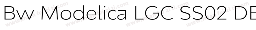 Bw Modelica LGC SS02 DEMO Light字体转换